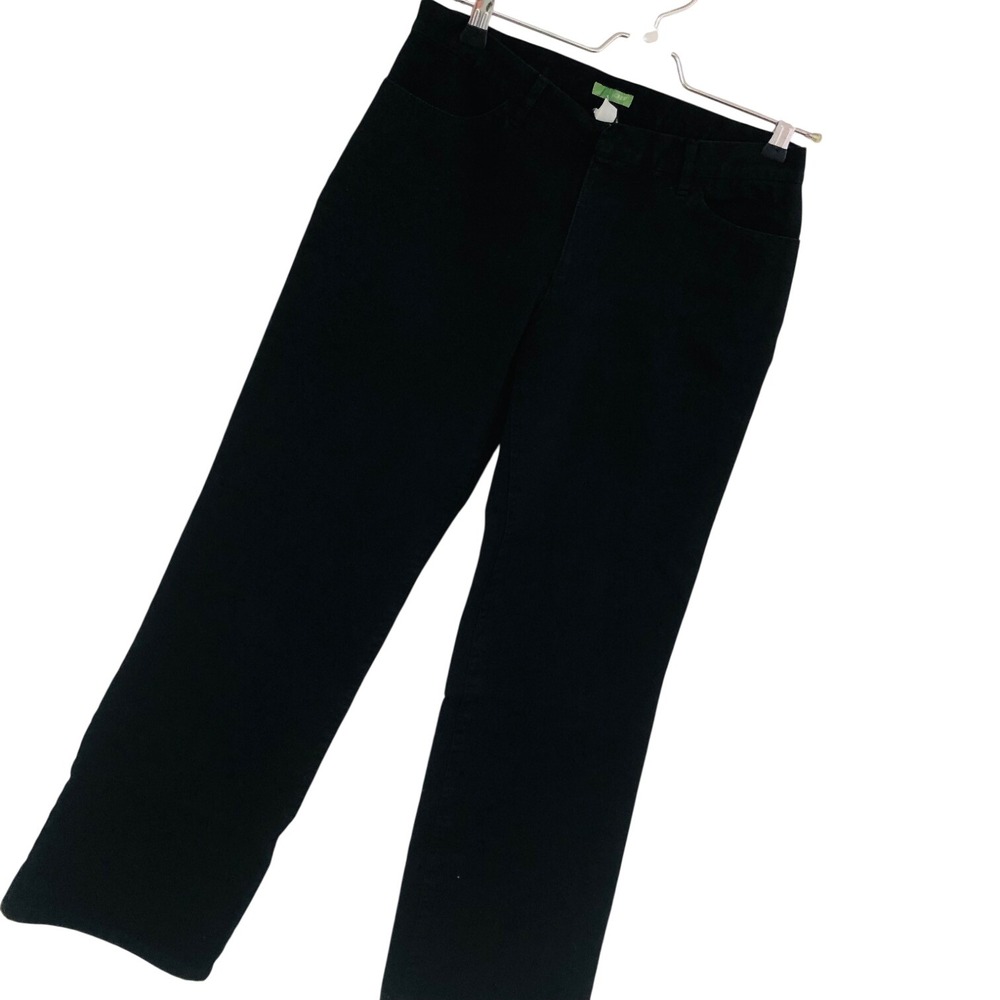 J Crew Black Stretch Bootcut Pants Trouser Womens 4 Mid Rise‎ Work Office Casual